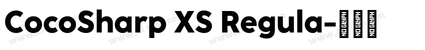 CocoSharp XS Regula字体转换 CocoSharp XS Regula字体转换